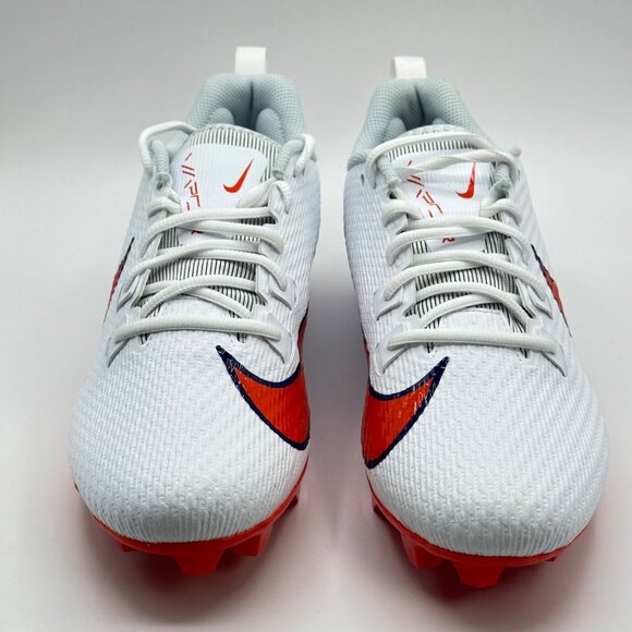 Nike Vapor Edge Speed 360 Clemson Tiger PE Football Cleats FJ5750-104 Size 10.5 - Picture 2 of 9